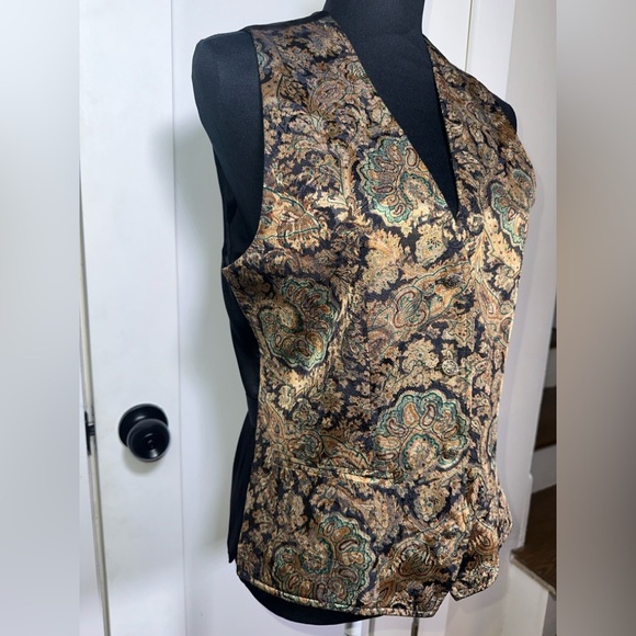 VINTAGE Rafaella Paisley Women's Vest - Picture 3 of 9